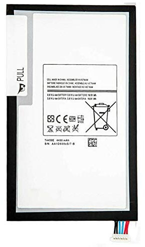Batería compatible con Samsung Galaxy Tab 3 8.0 T310 T311 T4450E alta capacidad 4450 mAh con kit de montaje incluido