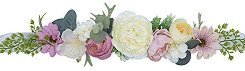 Egurs Rustikaler Stil Braut Gürtel Schärpe Blume Schärpe mit Strass