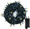YASENN lichterkette funkeleffekt 300Led 30M Lichterketten Weihnachtsbaum Lichterketten mit funkelndem Effekt Ein Blinker pro 10 Glühbirnen für Innen-Außen-Niederspannungs-Lichterketten