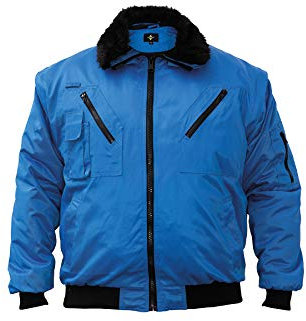Korntex Pilotenjacke Arbeitsjacke Wasserdicht Winddicht, blau, XL