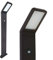 max K O M F O R T LED Außenleuchte Standleuchte mit Bewegungsmelder schwarz Aluminium 10 Watt, 80cm, IP54, | Wegeleuchte 337-800BM