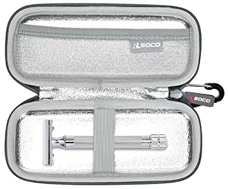 RLSOCO Tasche für Merkur 23C 34C 37C 38C & Merkur Futur kompatibel für MERKUR DOVO Rasierer