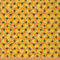 Loussiesd Bienen Polsterstoff für Stühle Waben Sechseckmuster Stoff Meterware süßer Bienen und Blumen Dekostoff für Polster und Heimwerkerprojekte 92x150cm orange gelb