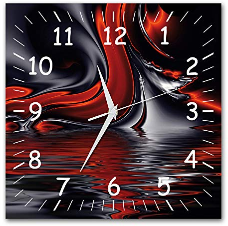 Bilder-Manufaktur BM Funk Quarz Quarzwanduhr Wanduhr Funkwanduhr Funkwanduhren Funkuhr Funkuhren kein Ticken lautlos geräuschlos leise ohne Tickgeräusche groß XXL MF16-9513-funk