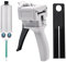 VOANZO 6PCS Handheld Glue Gun Set 1:1 Two Part Epoxy Glue Mixing -50ml for Epoxy Resin Glue AB Glue
