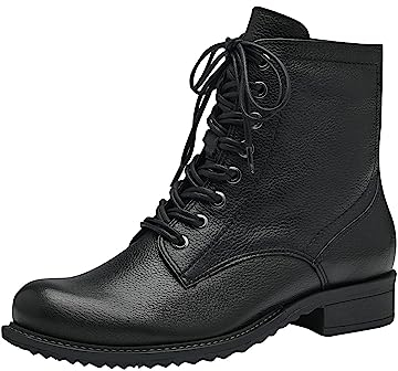Tamaris Damen Stiefelette Leder bequem; BLACK, EU 40