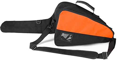 ZELARMAN Verbesserte Kettensägen-Tasche, Größen-Upgrade, vollständiger Schutz, Aufbewahrungstasche für Kettensägen von Stihl/Husqvarna 40.6 cm/45.7 cm/50.8 cm Kettensägen