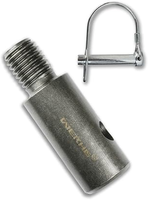 WERHE® Adaptateur M14 pour perceuse à terre avec boulon à oreilles rapide, ADAPTATEUR D'AGITATEUR M14 POUR PERCEUSE DE SOL, TARIÈRE, agitateur à béton