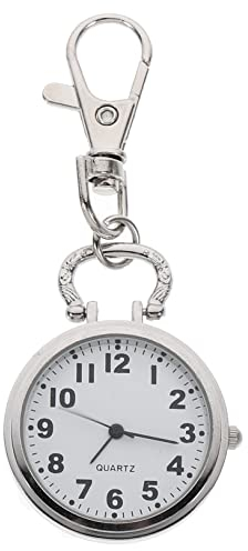 Holibanna 1stk Zinklegierung Schwesternuhr Dr Who & Schlüsselanhänger Personalisiert I Care Uhr Taschenuhr Mit Kette Herren Ältere Gürtel