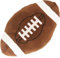 Tsffae Sport Throw Pillows Soft Throw Pillow Football Plüsch Kissen Flauschig Gefüllte Amerikanische Fußballkissen Gefülltes Kissen Für Sofa Dekor