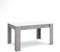Skraut Home | Mesa Comedor | Mesa Fija Cocina y Salón | 140x90x76 cm | para 6 comensales | Muebles Comedor | Estilo Moderno | Blanco y Cemento