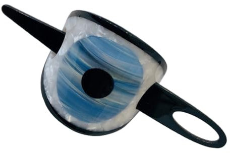 Beavorty Clip Per Capelli Vintage in Acetato Nero Bastoncini Per Raccolti e Fermagli Resistenti Accessorio Leggero e Antigraffio Per Donna