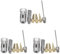 Remingtape 18 Pcs Flame Butane Gas Soldering Tips+Nozzle Butane Gas Solder Tip for Mt-100 Ht-1937 Butane Gas Soldering Iron Kit
