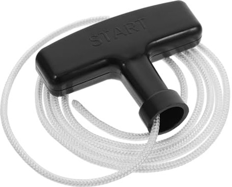 Ciieeo Lawn Mower Pull Cord Handle Starter System 2 Sets Universal Replacement for Grass Trimmer and Chainsaw Sturdy Rope Starter Handle for Lawn Equipment