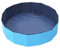 Portable Foldable Pet Bath Tub - Collapsible Paddling Pool for Dogs & Cats, Indoor/Outdoor Washing Pool with Non-Slip Base, Pets Bathing Tub (Blue, 100 x 30CM)