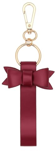 THUN - Charm per borsa a fiocco - ecopelle - Collezione Sempre con me - 6 x 17 cm