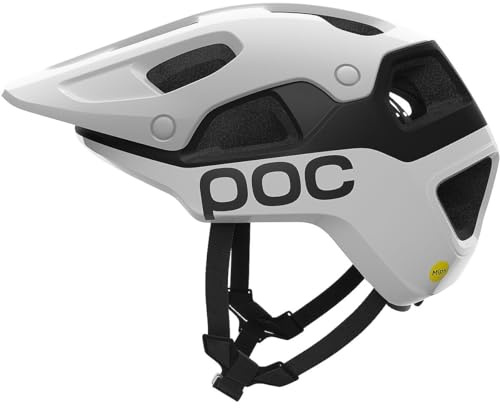 POC Cularis Pure – Unisex MTB Helm mit MIPS, innovativem wechselbarem Visier, optimierter Belüftung, leichtem Design & 360° Anpassung für Trail und XC
