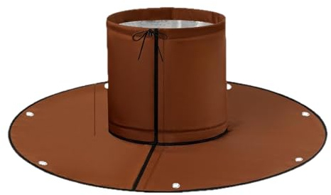 Protection contre les racines de palmier - Barrière de gel pour le tronc - Grande taille avec jardin de pelouse d'hiver extérieur - Matériau non tissé pour parterres de fleurs - Clôture forestière