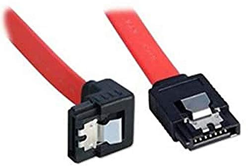 Lindy Câble SATA interne avec prise coudée, à cliquet - 0,5 m