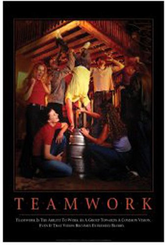 Poster - Teamwork [Size 61 cm x 91,5 cm]