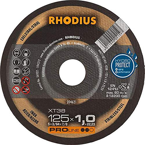 Rhodius Trennscheibe XT38 205602 Durchmesser 125mm 1St.
