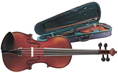 Stagg 16801 1/2 Maple Violin with Ebony Fingerboard with Shaped Case