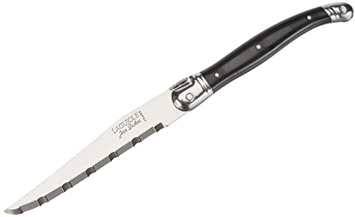 Laguiole Jean Dubost 11313 Planchette Saucisson et Couteau Noir