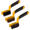 Roughneck ROU52012 Wide Wire Brush Set (3-Piece), Multi color