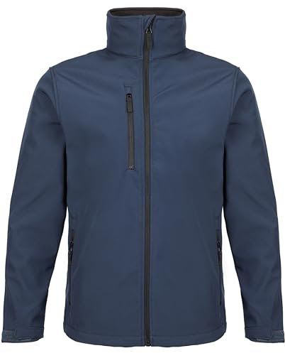 Fort Men's 204 Selkirk Soft Shell Jacket, Navy, XXL UK