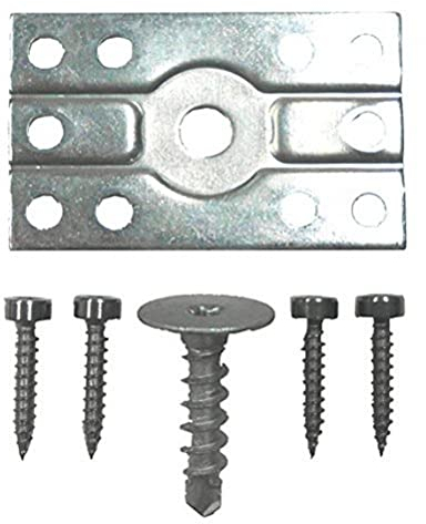 Connex Flechtzaunbeschlags-Set verzinkt, 4 Stück, HV4313