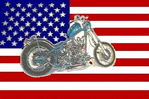 U24 Flagge Fahne USA Motorrad 90 x 150 cm