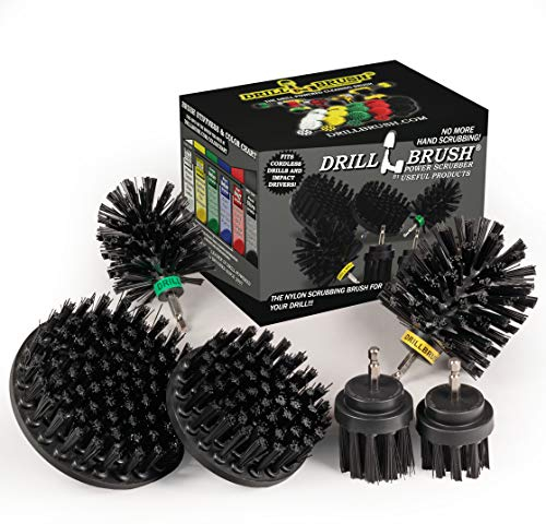 The Ultimate No-Wire Grill Brush Kit - BBQ Accessories - Drill Brush - Rust Remover - Cast Iron Skillet - Grill Cleaner - BBQ Brush - Grill Accessories - Grill Scraper - Electric Smoker - Gas Grill