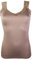 Miss Rouge Top, Trägertop mit Spitze, taupe, One size
