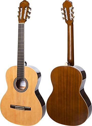 Konzertgitarre Klassische Gitarre 4/4 Größe 39 M-Tunes MTC70
