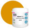 BOX DECO COULEURS Peinture murale acrylique aspect satin Aqua Déco - 2,5 L, Jaune Moutarde