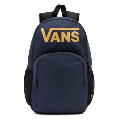 Vans Unisex Alumni Pack 5 Rucksack, Dunkelblau-Gelb, Einheitsgröße
