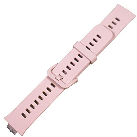 FRIENDLY LICENSE - Correa Compatible con Huawei Watch Fit - Elaborada con Silicona Resistente - Color Rosa - Protege tu Dipositivo - Recambio de Correa para Reloj Inteligente