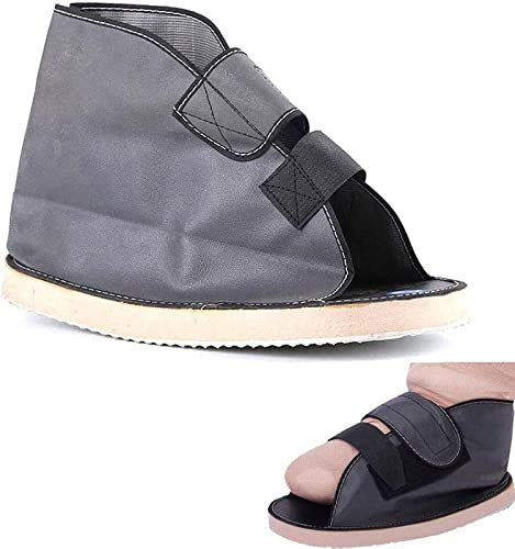 CUSMA Post-OP-Schuh Für Gebrochenen Fuß Oder Zeh, Gehschuh Mit Runder Zehe Für Fußfrakturen, Medizinischer/Chirurgischer Gehgipsstiefel Für Die Wiederherstellung Von Frakturen