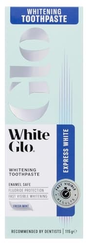 White Glo Express White Toothpaste 115g