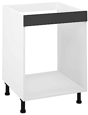 HOGAR24 ES - Mueble Bajo para Horno Color Gris Paris, Medidas: 85 x 60 x 58 cm