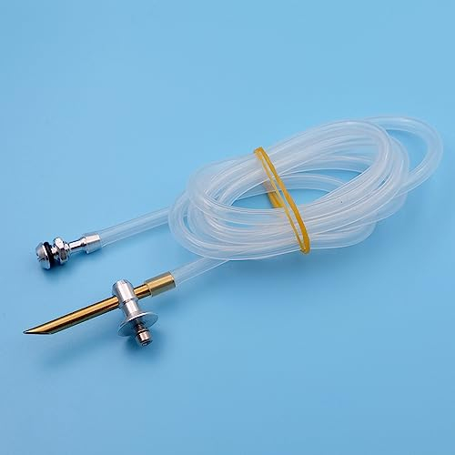 KUENCE RC Boot Wasserkühlung Set Einlass mit Auslassmunddüse 3x5mm Rohr for Motor ESC (Color : with Silver Nozzle)