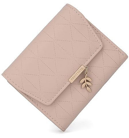 UTO Portefeuille Petit Porte Monnaie Femme Sac À Bandoulière en PU Cuir Mini Pochette Porte Carte Cadeau de Noël Saint-Valentin