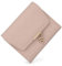 UTO Portefeuille Petit Porte Monnaie Femme Sac À Bandoulière en PU Cuir Mini Pochette Porte Carte Cadeau de Noël Saint-Valentin