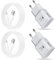 (2er Pack) USB Ladegerät mit 1,5m Ladekabel USB C Schnellladekabel Für Samsung Galaxy A16 A15 A14 A05s A04s A55 A54 A53 A52s A42 A35 A34 A33 S8 S8+ S9 Plus S10 S10e, M53 M33 M23 Schnellladegerät USB C