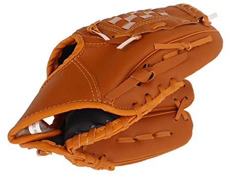 Baseball Pitcher Mitt Gloves, PVC Sport, Ideal Training Aid for Children, Teenagers, and Adults, Suitable for Baseball and Softball (10.5 Inch)