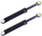 G GRIMALDI COPPIA AMMORTIZZATORE 100N PER LAVATRICE CANDY HOOVER 70010338 ORIGINALE
