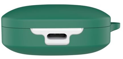 FTRONGRT Funda Compatible con Xiaomi Redmi Buds 6, Suave Durable, Anti-Rasguños, Bluetooth Caja de Auriculares Estuche Protector Compatible con Xiaomi Redmi Buds 6.Verde Oscuro