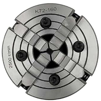 EVBELGBPZ Portabrocas de Torno de 4 mordazas de 6 160 mm K72-160