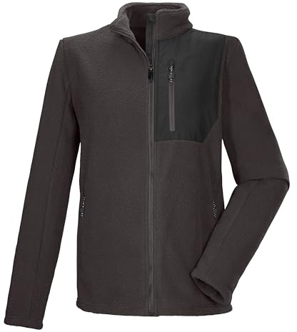 Killtec Herren Kow 105 Mn Flc Jckt Sherpa Fleecejacke mit Stehkragen