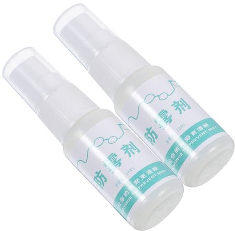 POPETPOP 2pcs Fog Liquid Defogger for Swimming Goggles Glasses Natural Lens Cleaner Fog Spray for Adults Random Style